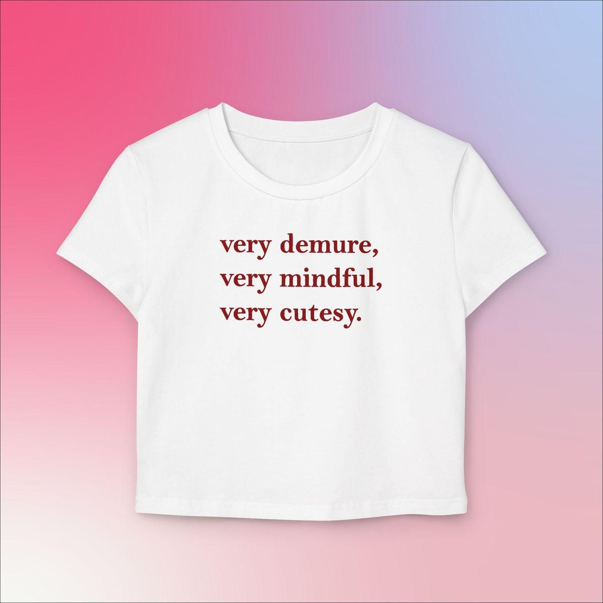 T-shirt texte personnalisée