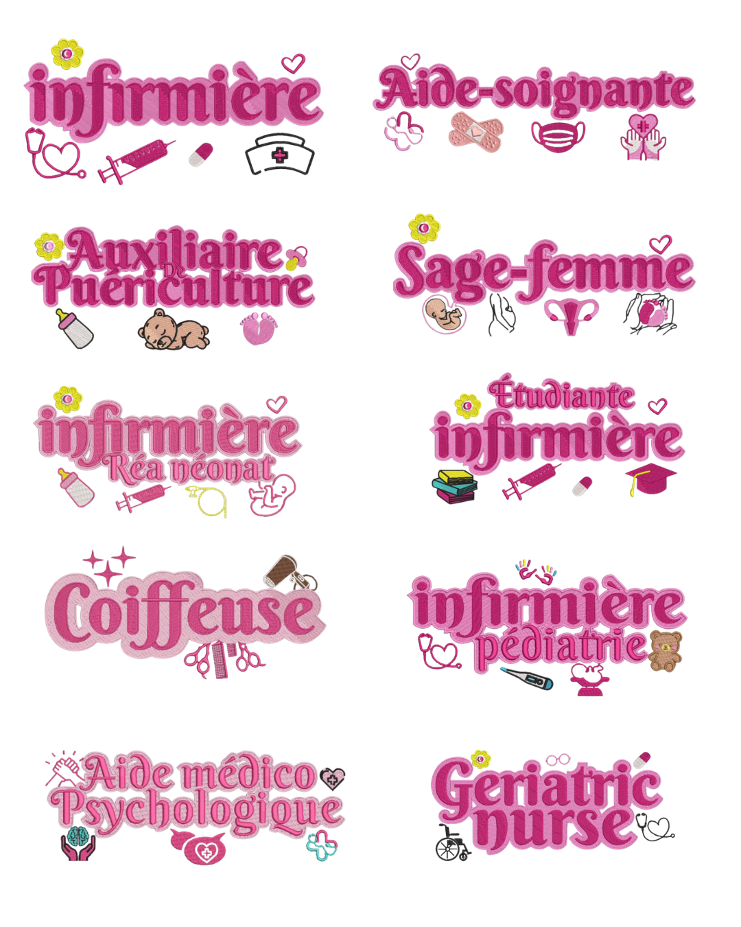 Veste Polaire personnalisée pour soignant et professionnels