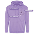 Sweat Zippé Soignant Stéthoscope - Personnalisé